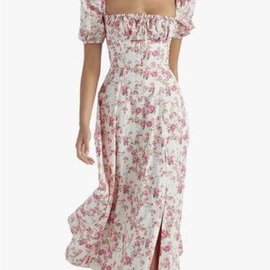 Floral Pink Women's Dress